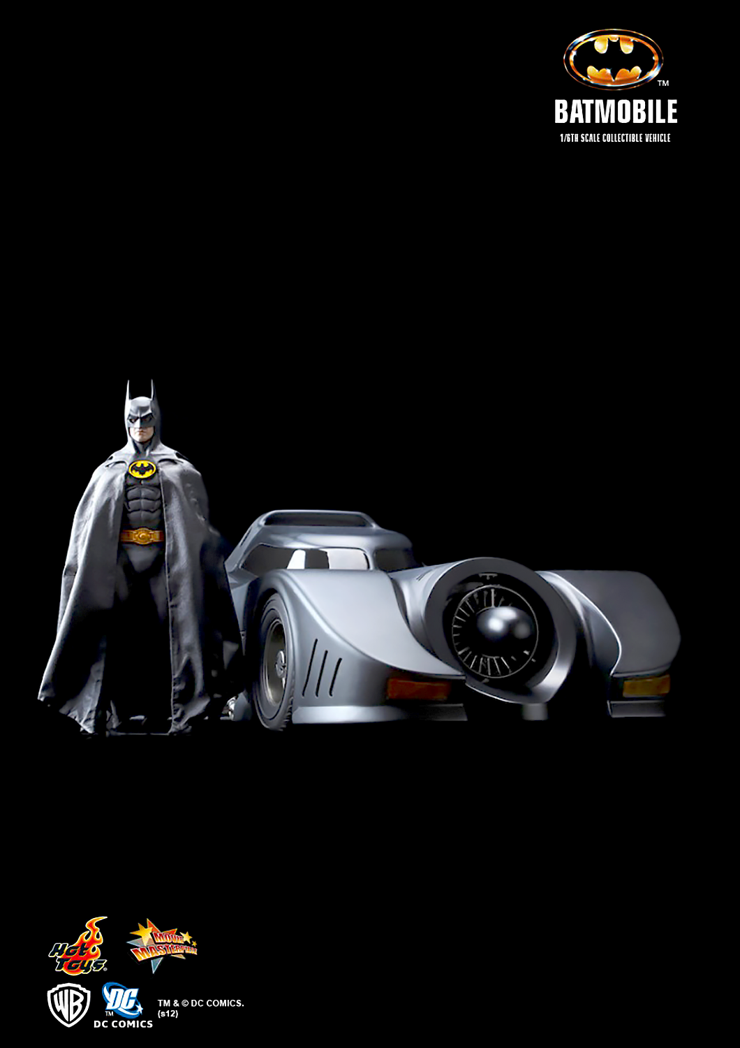 HOT TOYS DC BATMAN (1989): BATMOBILE COLLECTIBLE VEHICLE - MMS170 - Anotoys Collectibles