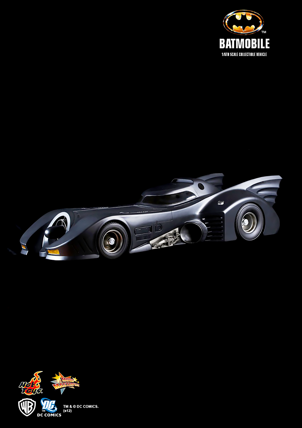 HOT TOYS DC BATMAN (1989): BATMOBILE COLLECTIBLE VEHICLE - MMS170 - Anotoys Collectibles