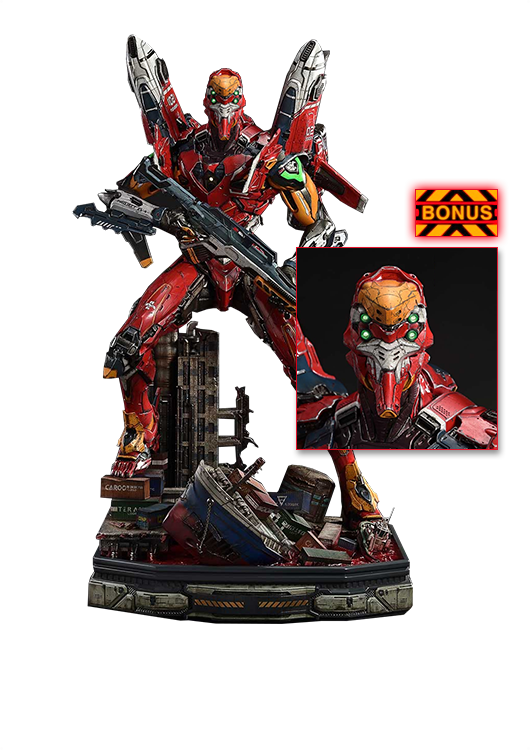 ULTIMATE DIORAMA MASTERLINE EVANGELION - EVANGELION PRODUCTION MODEL-02 - CONCEPT BY JOSH NIZZI(PRE-ORDER)