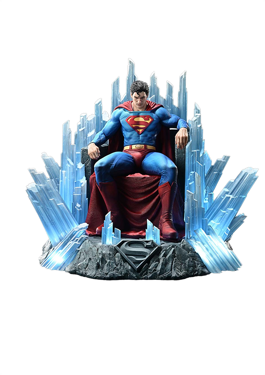 PRIME 1 STUDIO DC SUPERMAN FORTRESS OF SOLITUDE ON THRONE 1/4 SCALE(PRE-ORDER)