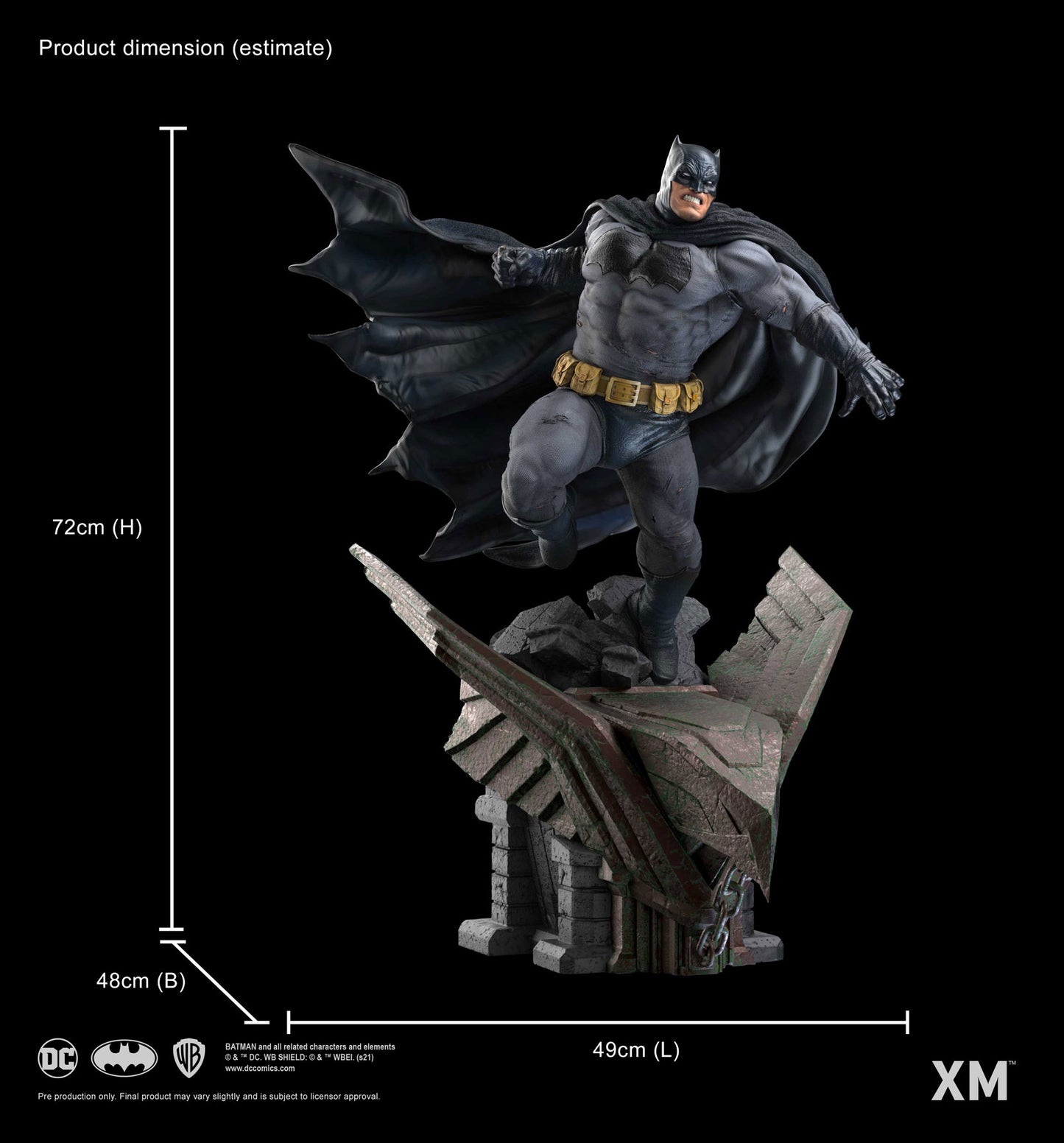 XM STUDIOS DC BATMAN: THE DARK KNIGHT RETURNS 1:6 XM-009 - Anotoys Collectibles