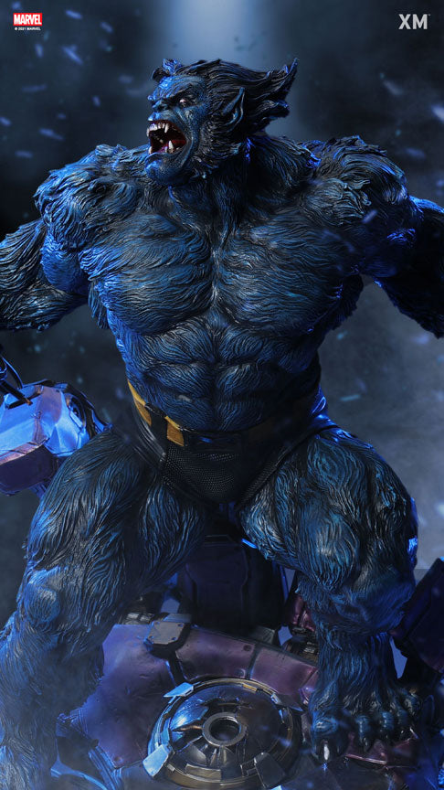 XM STUDIOS MARVEL BEAST PREMIUM COLLECTIBLE 1/4 STATUE - Anotoys Collectibles