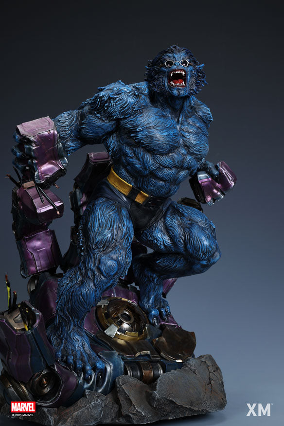 XM STUDIOS MARVEL BEAST PREMIUM COLLECTIBLE 1/4 STATUE - Anotoys Collectibles