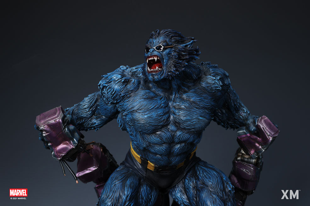 XM STUDIOS MARVEL BEAST PREMIUM COLLECTIBLE 1/4 STATUE - Anotoys Collectibles