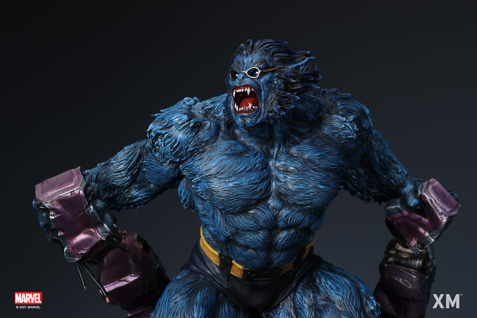 XM STUDIOS MARVEL BEAST PREMIUM COLLECTIBLE 1/4 STATUE - Anotoys Collectibles