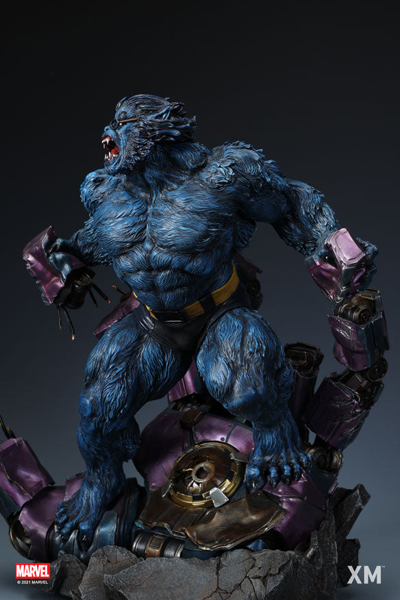 XM STUDIOS MARVEL BEAST PREMIUM COLLECTIBLE 1/4 STATUE - Anotoys Collectibles