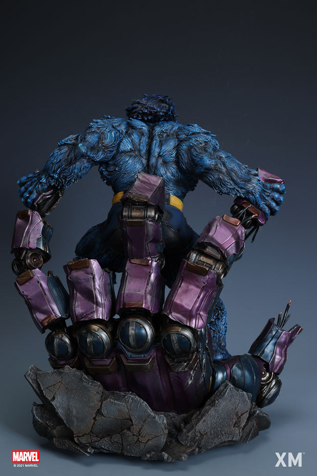 XM STUDIOS MARVEL BEAST PREMIUM COLLECTIBLE 1/4 STATUE - Anotoys Collectibles