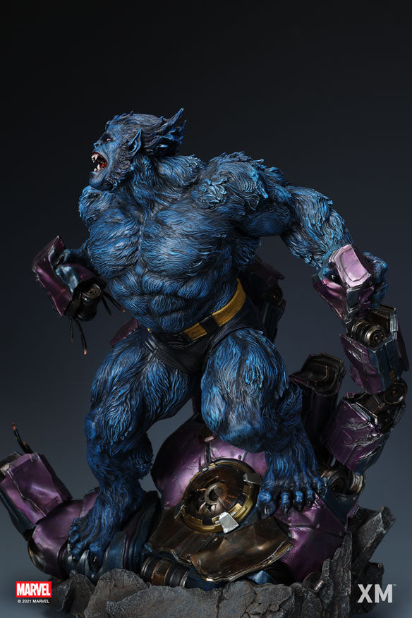 XM STUDIOS MARVEL BEAST PREMIUM COLLECTIBLE 1/4 STATUE - Anotoys Collectibles