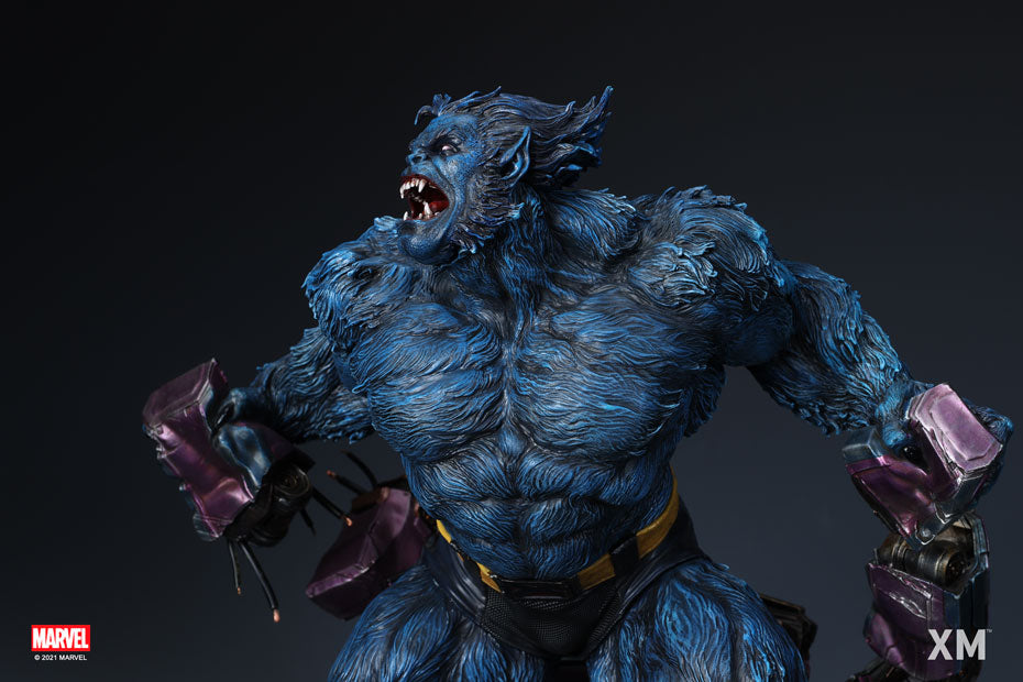 XM STUDIOS MARVEL BEAST PREMIUM COLLECTIBLE 1/4 STATUE - Anotoys Collectibles