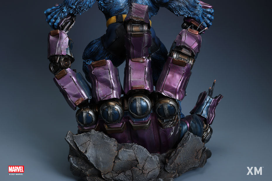 XM STUDIOS MARVEL BEAST PREMIUM COLLECTIBLE 1/4 STATUE - Anotoys Collectibles