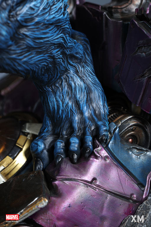 XM STUDIOS MARVEL BEAST PREMIUM COLLECTIBLE 1/4 STATUE - Anotoys Collectibles