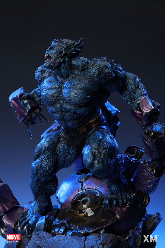 XM STUDIOS MARVEL BEAST PREMIUM COLLECTIBLE 1/4 STATUE - Anotoys Collectibles