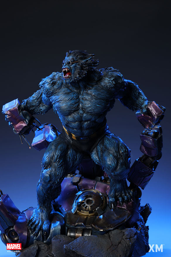 XM STUDIOS MARVEL BEAST PREMIUM COLLECTIBLE 1/4 STATUE - Anotoys Collectibles