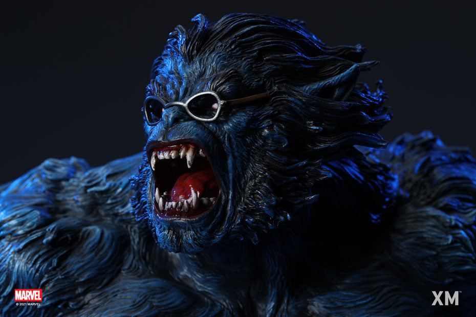 XM STUDIOS MARVEL BEAST PREMIUM COLLECTIBLE 1/4 STATUE - Anotoys Collectibles