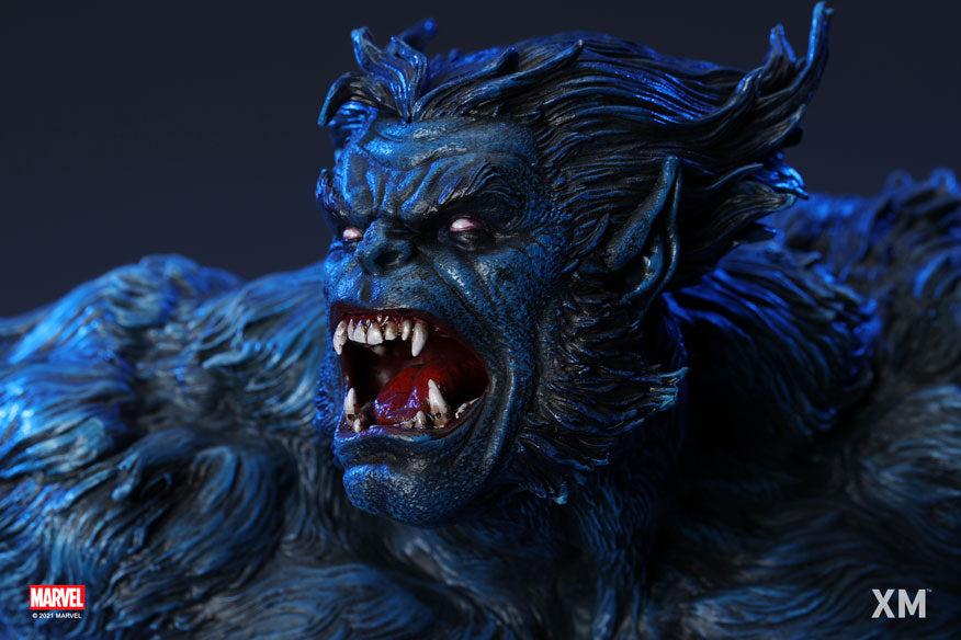 XM STUDIOS MARVEL BEAST PREMIUM COLLECTIBLE 1/4 STATUE - Anotoys Collectibles