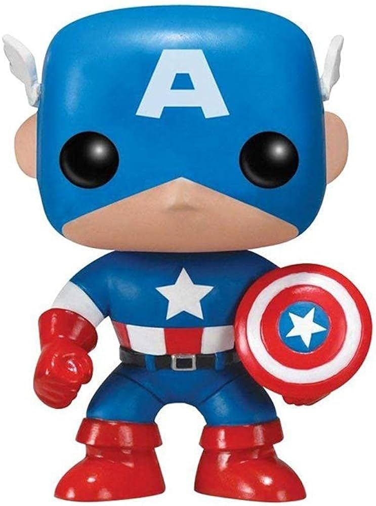 FUNKO POP! CAPTAIN AMERICA (MARVEL UNIVERSE) (06) - Anotoys Collectibles