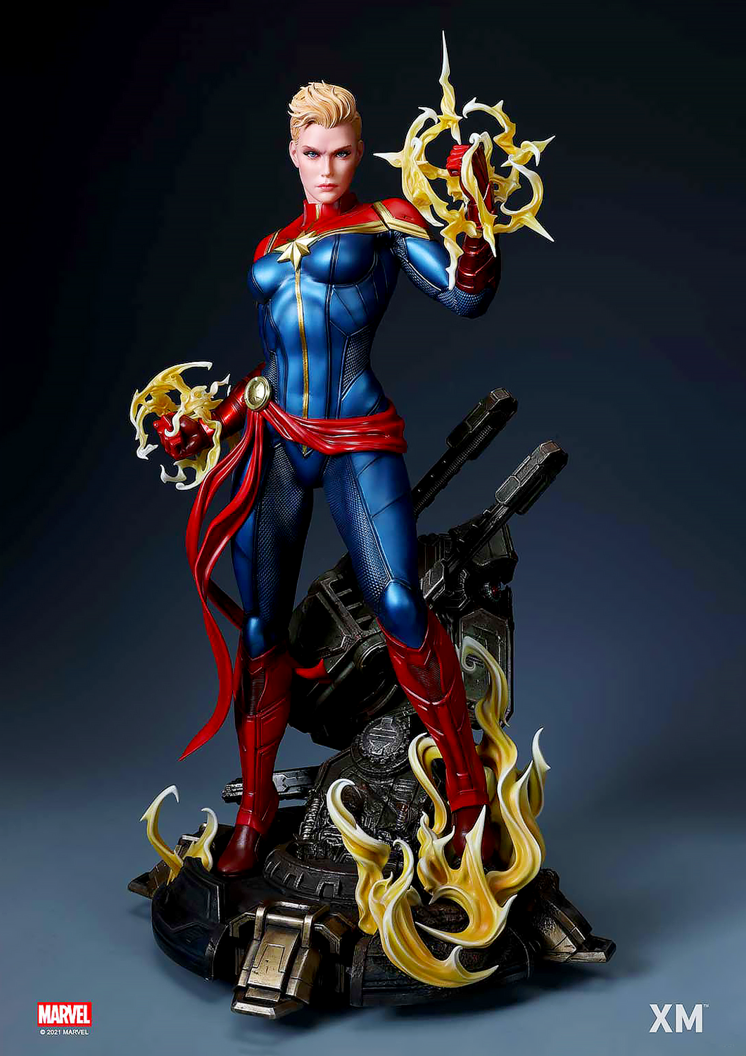 XM STUDIOS MARVEL CAPTAIN MARVEL 1/4 STATUE - Anotoys Collectibles