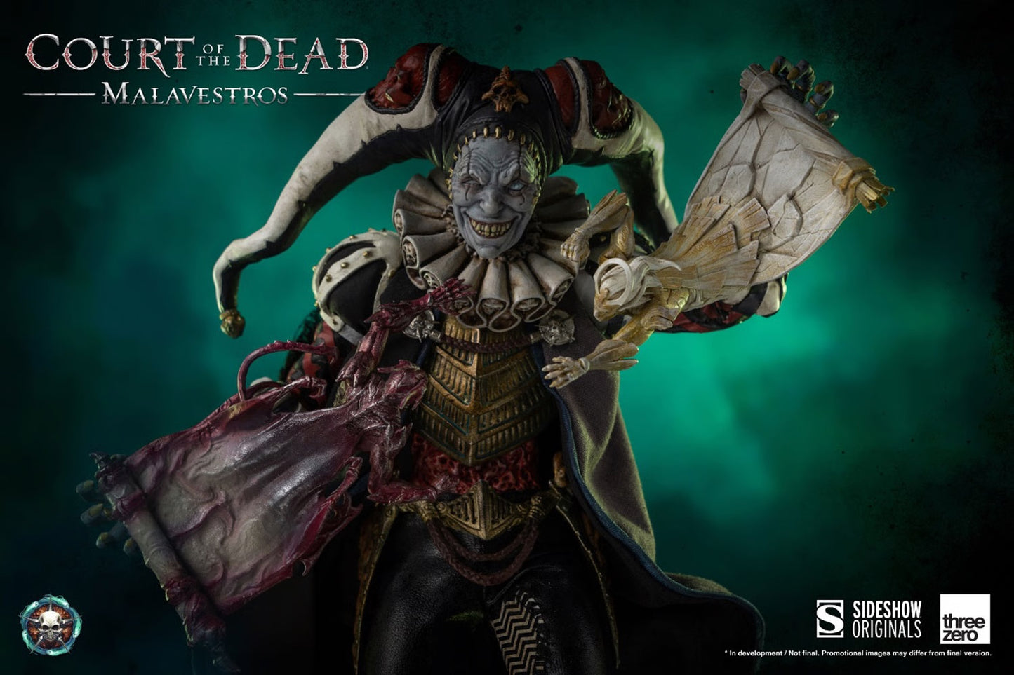 THREEZERO X SIDESHOW COURT OF THE DEAD MALAVESTROS ACTION FIGURE 1/6 3Z021700W0 - Anotoys Collectibles