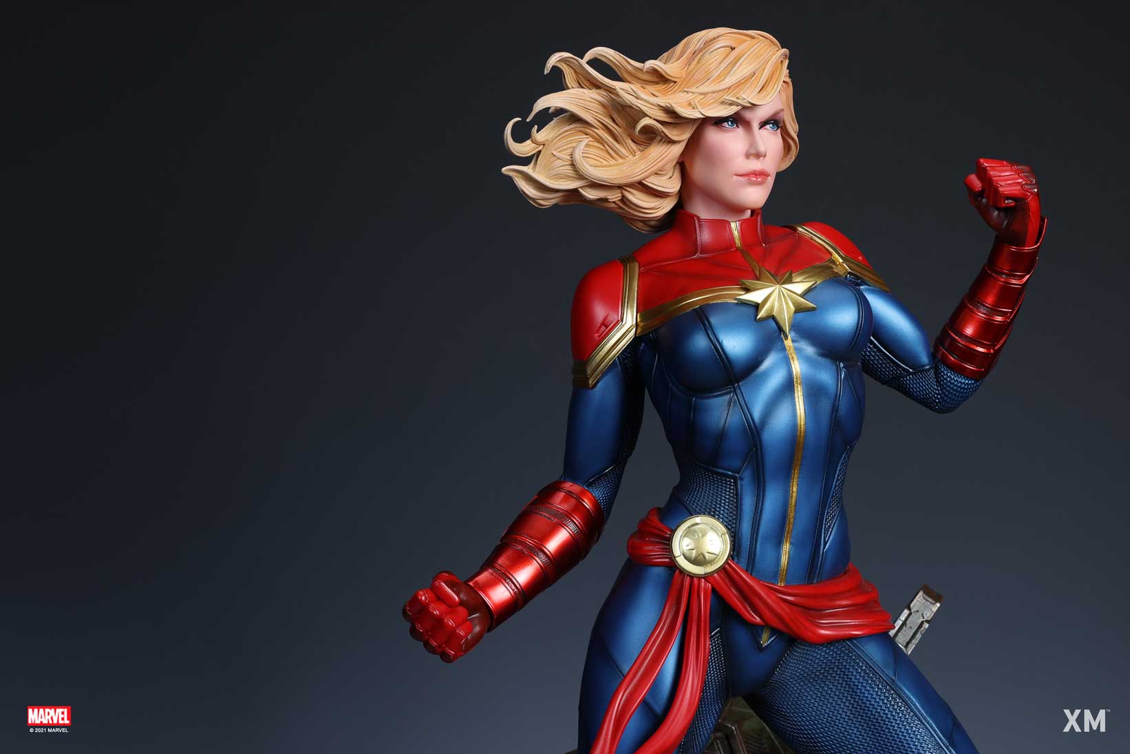 XM STUDIOS MARVEL CAPTAIN MARVEL 1/4 STATUE - Anotoys Collectibles