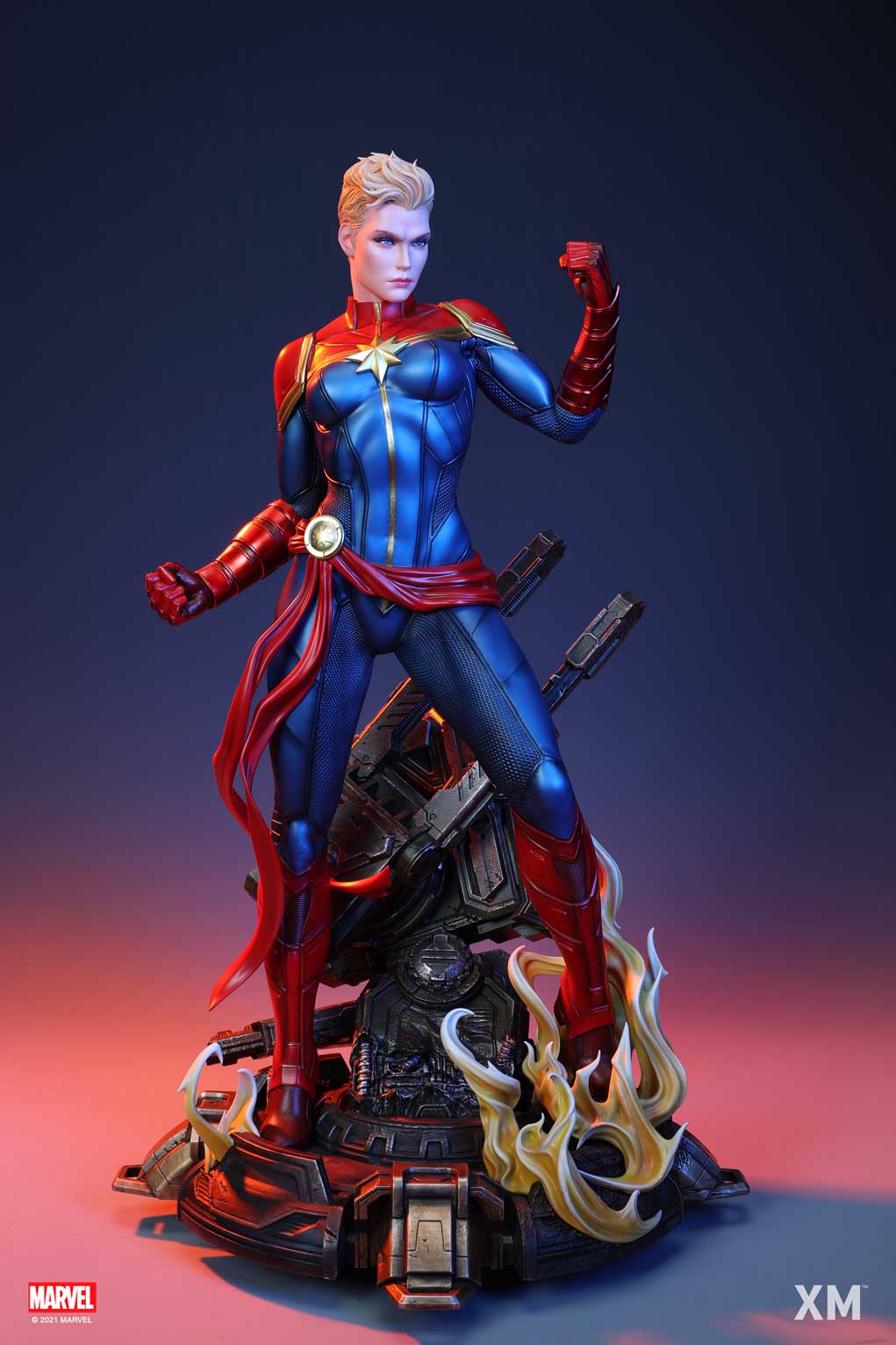 XM STUDIOS MARVEL CAPTAIN MARVEL 1/4 STATUE - Anotoys Collectibles