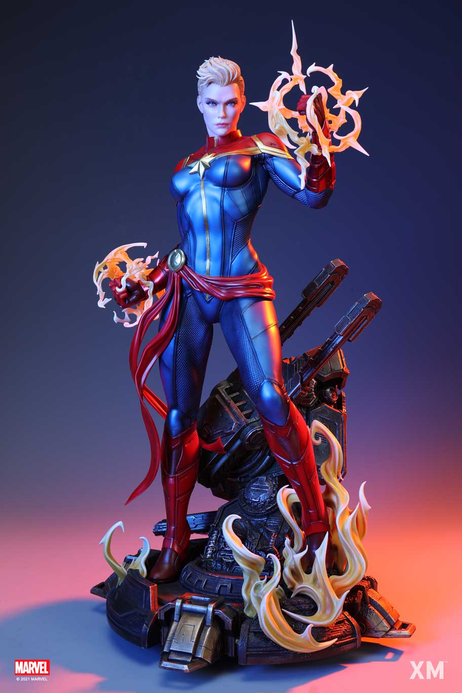 XM STUDIOS MARVEL CAPTAIN MARVEL 1/4 STATUE - Anotoys Collectibles