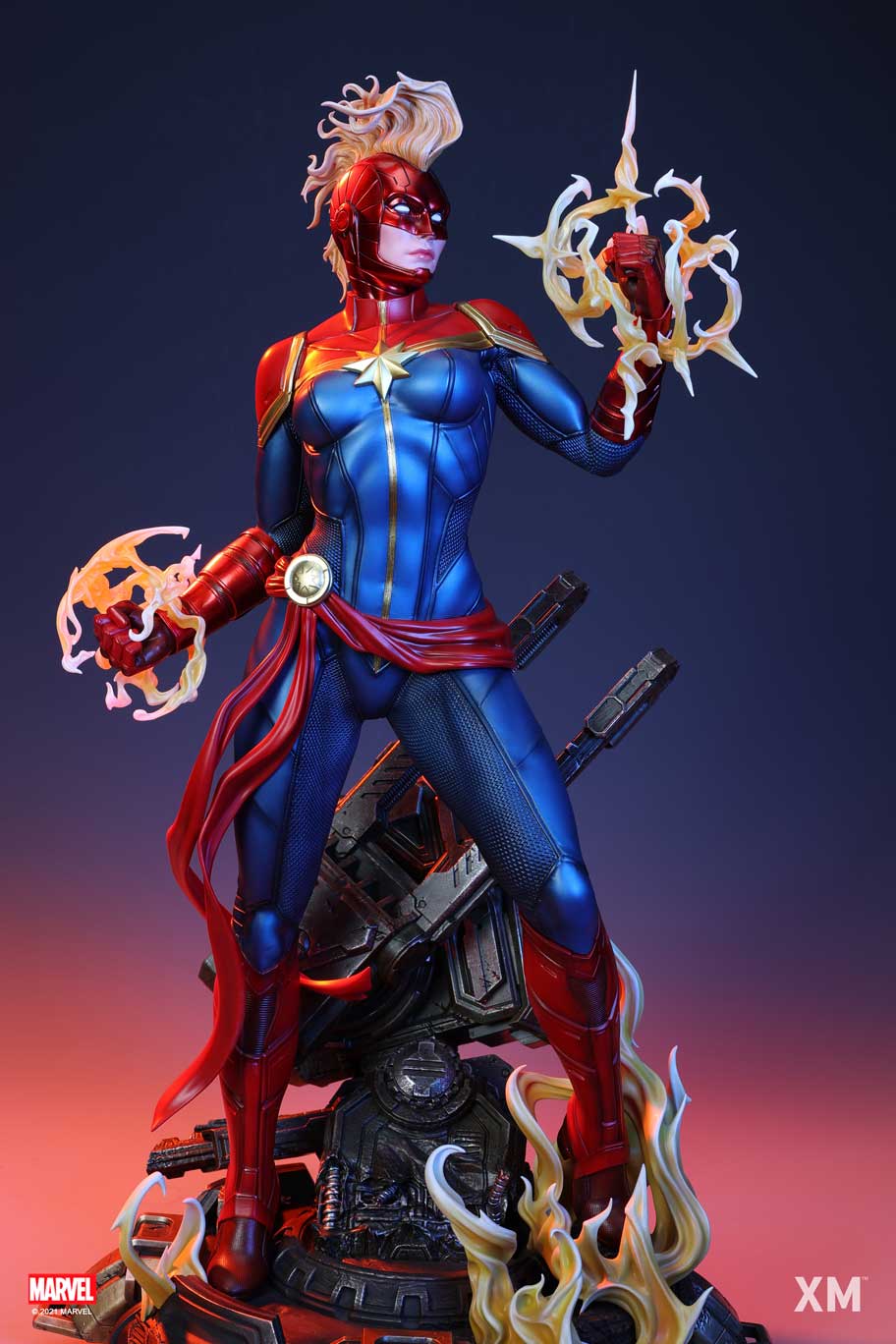 XM STUDIOS MARVEL CAPTAIN MARVEL 1/4 STATUE - Anotoys Collectibles