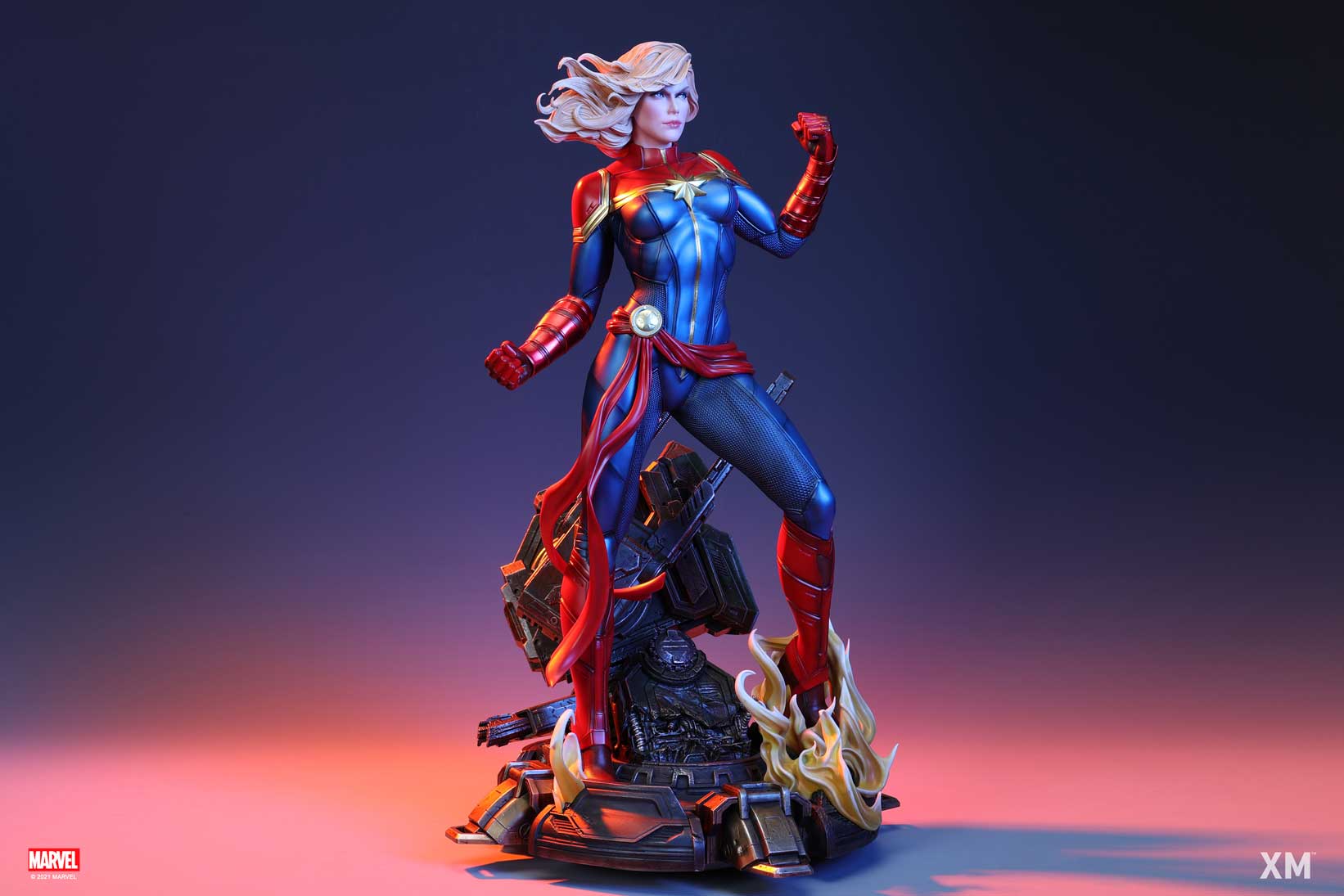 XM STUDIOS MARVEL CAPTAIN MARVEL 1/4 STATUE - Anotoys Collectibles