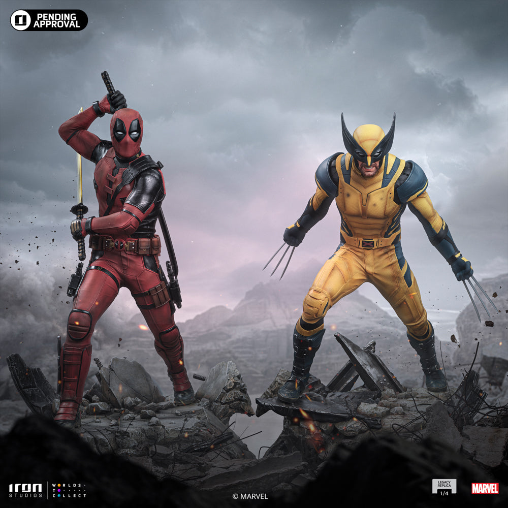 IRON STUDIOS WOLVERINE D&W LEGACY REPLICA 1/4 SCALE STATUE(PRE-ORDER) - Anotoys Collectibles