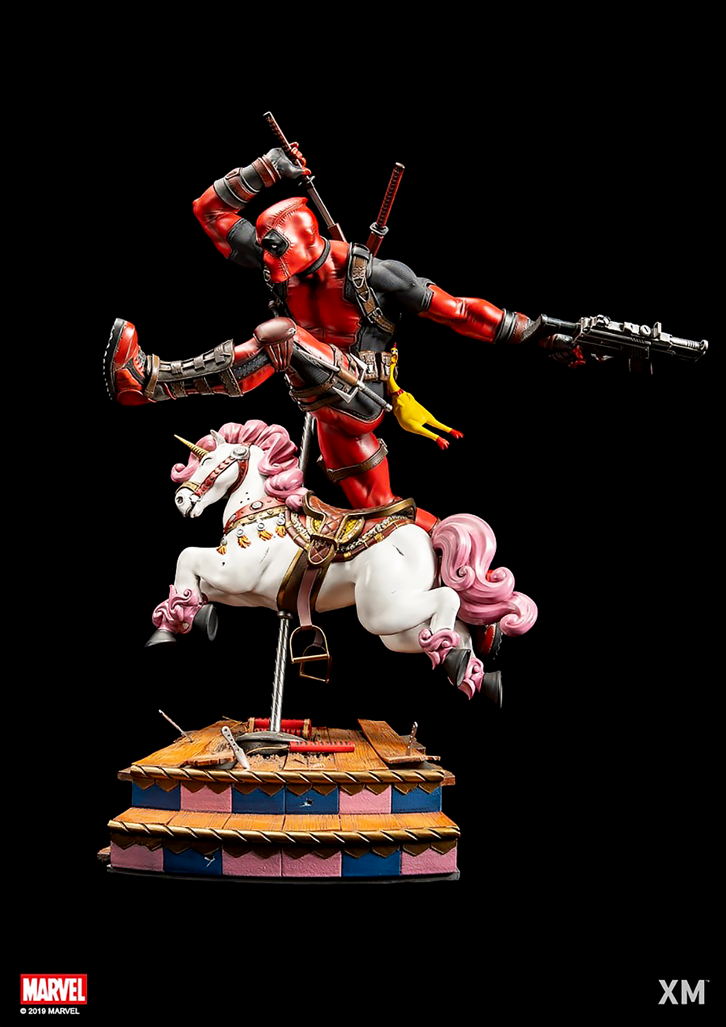 XM Deadpool 1/4 Statue outlet no Sideshow