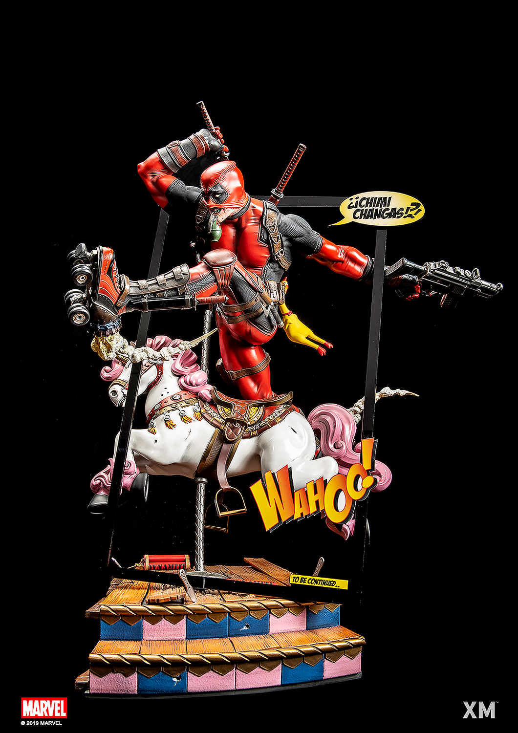 XM STUDIOS MARVEL DEADPOOL VERSION B 1/4 SCALE - Anotoys Collectibles