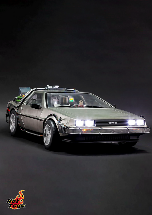 HOT TOYS BACK TO THE FUTURE: DELOREAN TIME MACHINE 1/6TH SCALE VEHICLE - MMS260 - Anotoys Collectibles