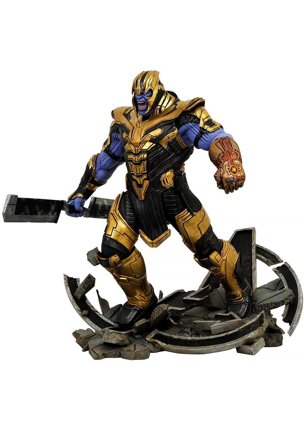 DIAMOND SELECT MARVEL MILESTONES AVENGERS ENDGAME ARMORED THANOS RESIN STATUE - DC83294 - Anotoys Collectibles