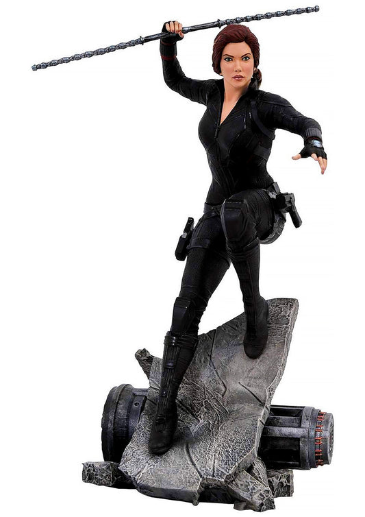 DIAMOND SELECT MARVEL PREMIER AVENGERS ENDGAME BLACK WIDOW RESIN STATUE DC82914 - Anotoys Collectibles