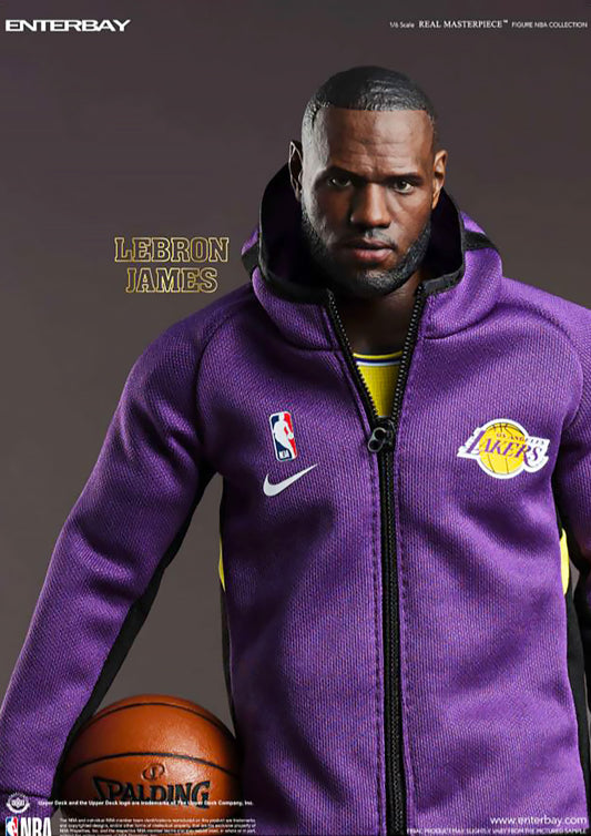 ENTERBAY REAL MASTERPIECE NBA COLLECTION LEBRON JAMES NO. 23 1/6 RM-1084 - Anotoys Collectibles