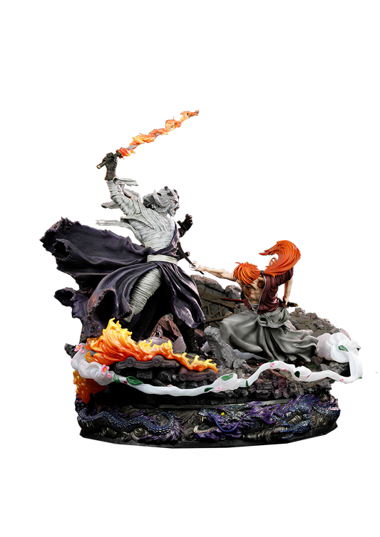 FIGURAMA KENSHIN VS SHISHIO 25TH ANNIVERSARY EDITION 1/6 SCALE - Anotoys Collectibles