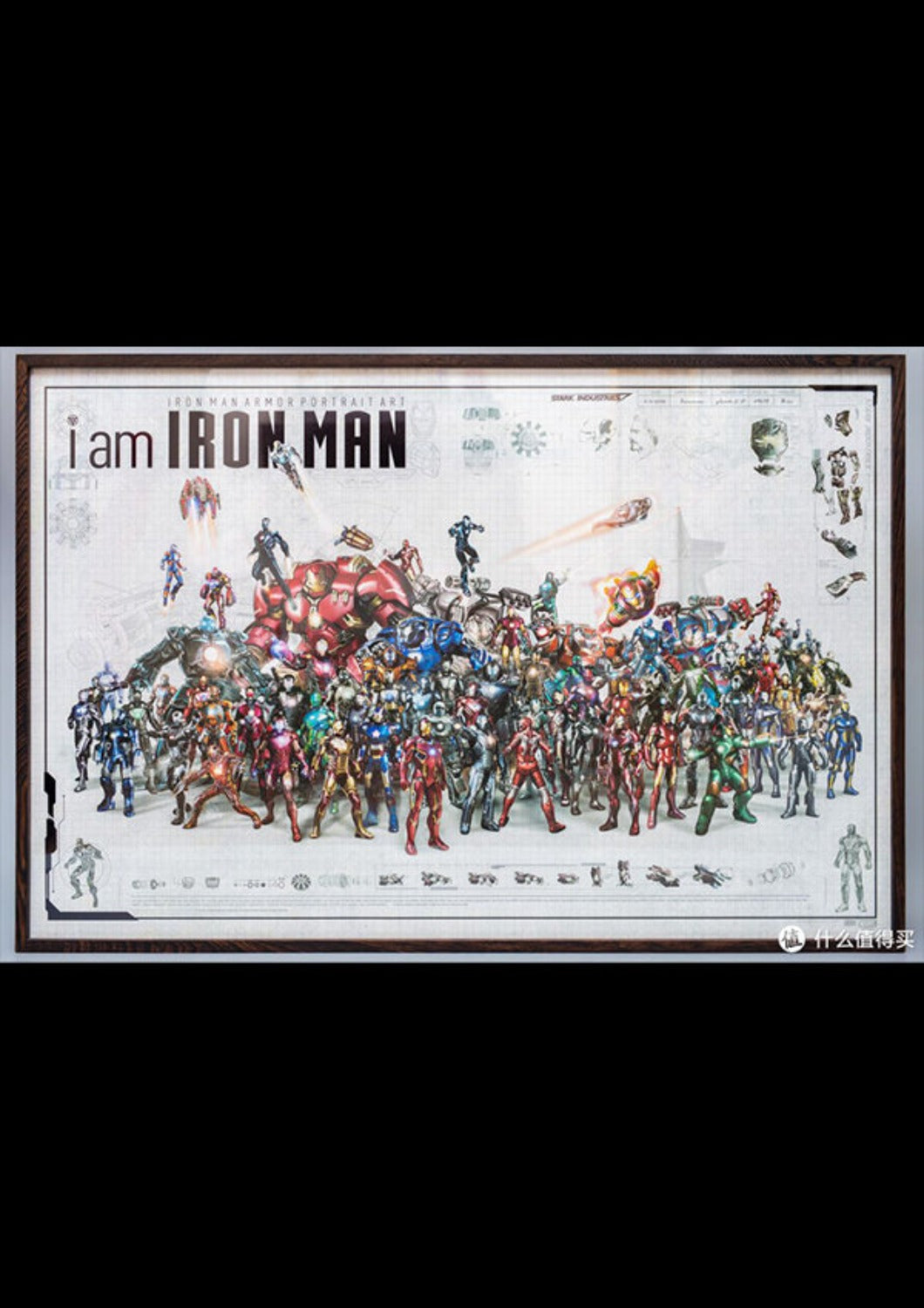 GLOADE IRON MAN ARMOR PORTRAIT ART POSTER - GCP-IAIM-001 - Anotoys Collectibles