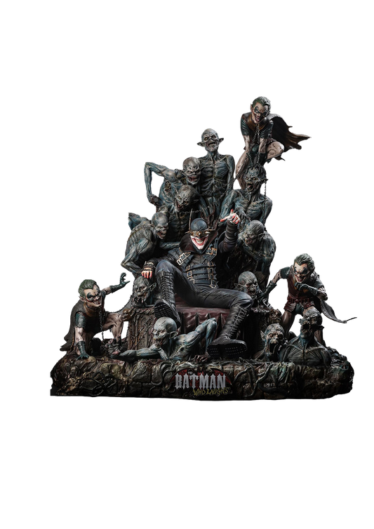 QUEEN STUDIOS DC BATMAN WHO LAUGHS THRONE 1/4 STATUE - Anotoys Collectibles