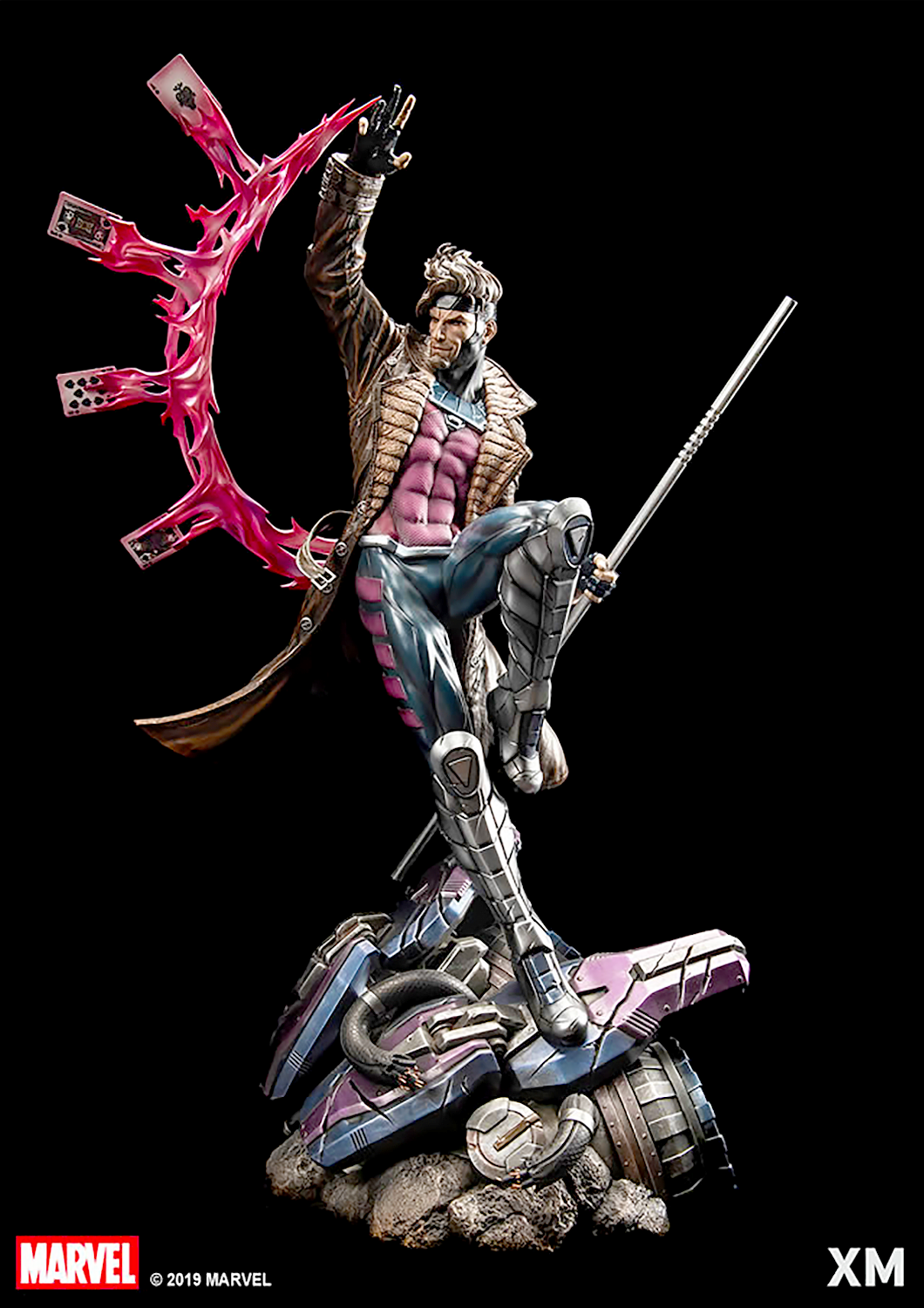 XM STUDIOS MARVEL GAMBIT 1/4 - Anotoys Collectibles