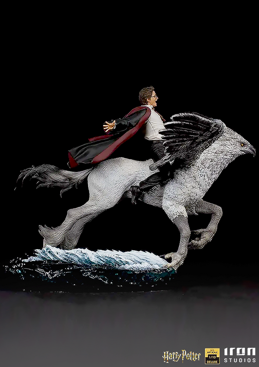 IRON STUDIOS HARRY POTTER AND BUCKBEAK DELUXE 1/10 WBHPM41021-10 - Anotoys Collectibles