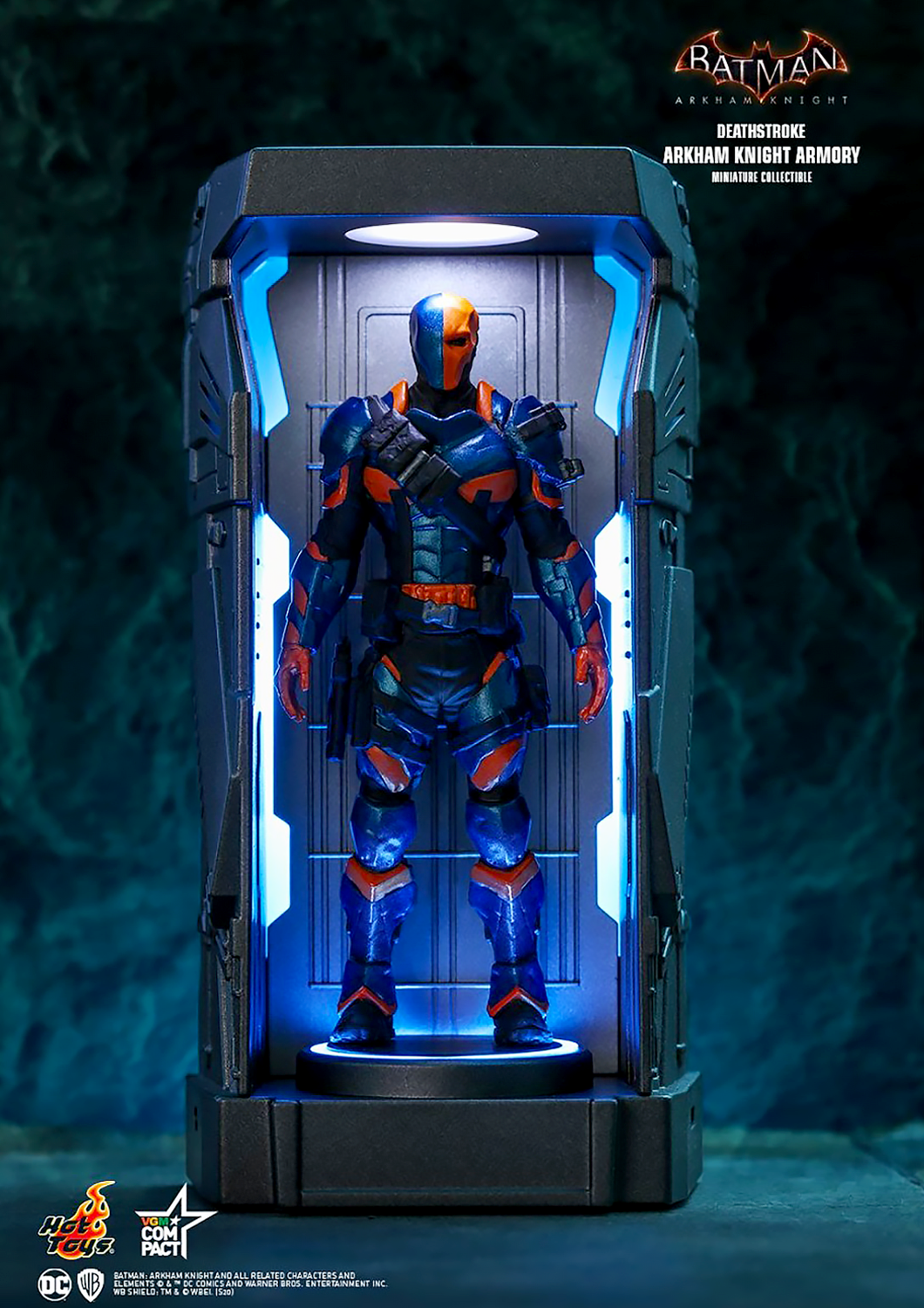 HOT TOYS DC BATMAN: ARKHAM KNIGHT ARMORY MINIATURE COLLECTIBLE SET 1/12 VGMC015 - Anotoys Collectibles