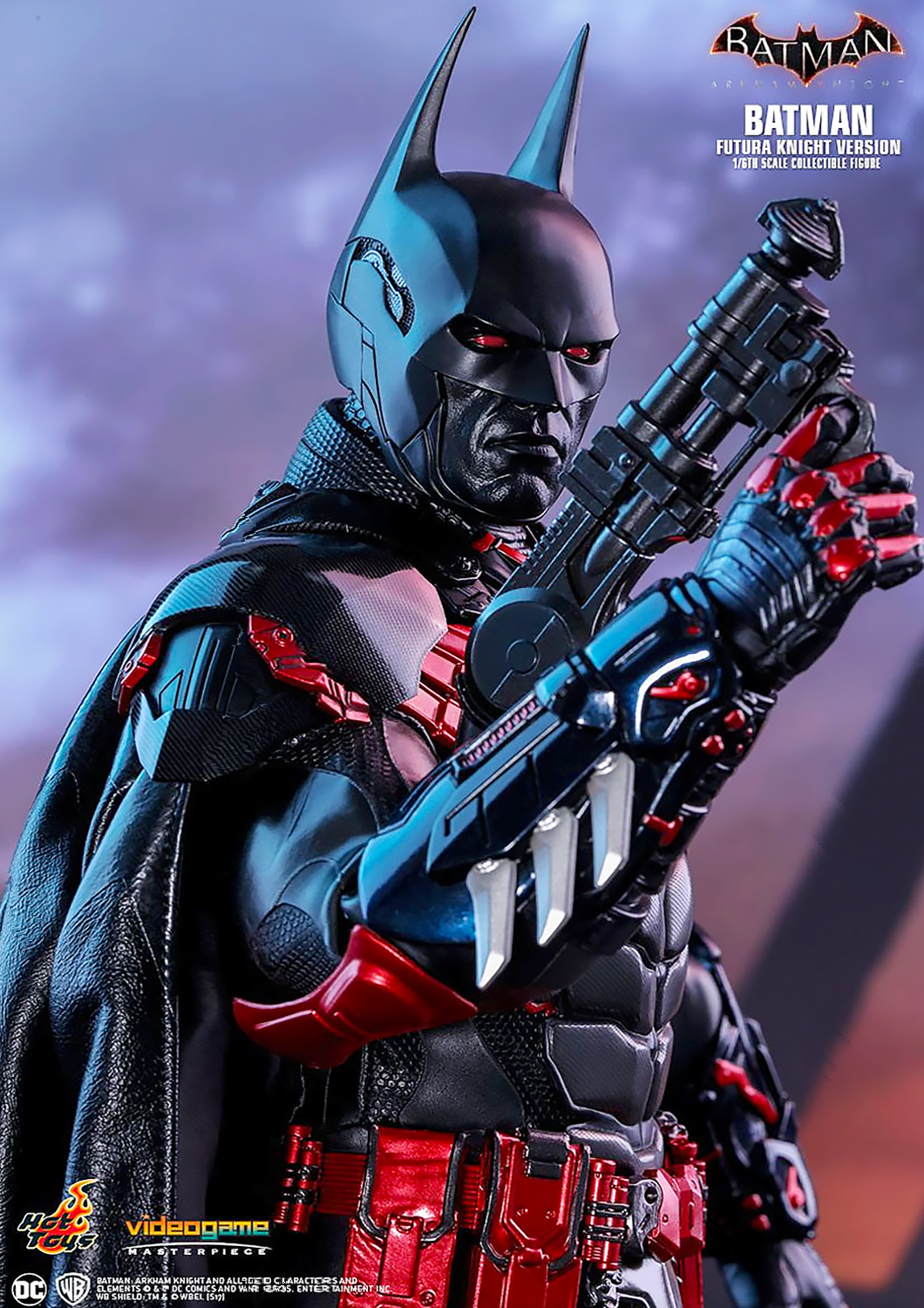HOT TOYS DC BATMAN ARKHAM KNIGHT BATMAN FUTURA KNIGHT VERSION COLLECTIBLE FIGURE 1/6TH SCALE - VGM29 - Anotoys Collectibles
