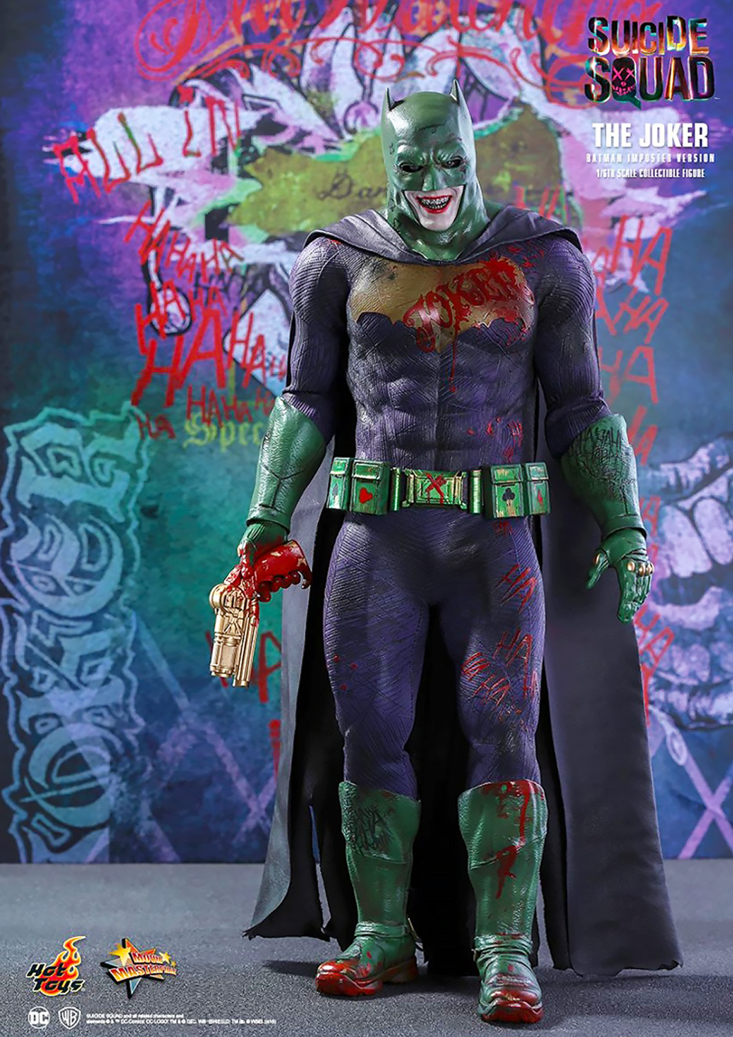 HOT TOYS DC THE JOKER BATMAN IMPOSTER VERSION 1/6 SCALE- MMS384 - Anotoys Collectibles