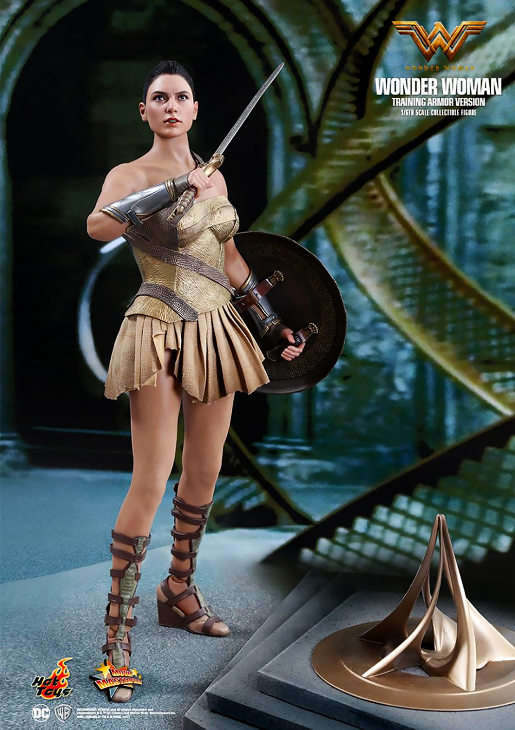 HOT TOYS DC WONDER WOMAN (TRAINING ARMOR VERSION) 1/6 MMS424 - Anotoys Collectibles