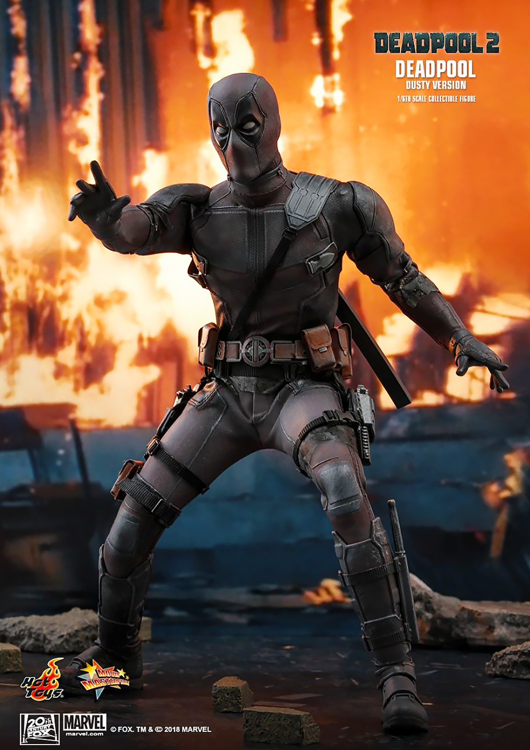 HOT TOYS DEADPOOL 2 DEADPOOL (DUSTY VERSION) MMS505 - Anotoys Collectibles