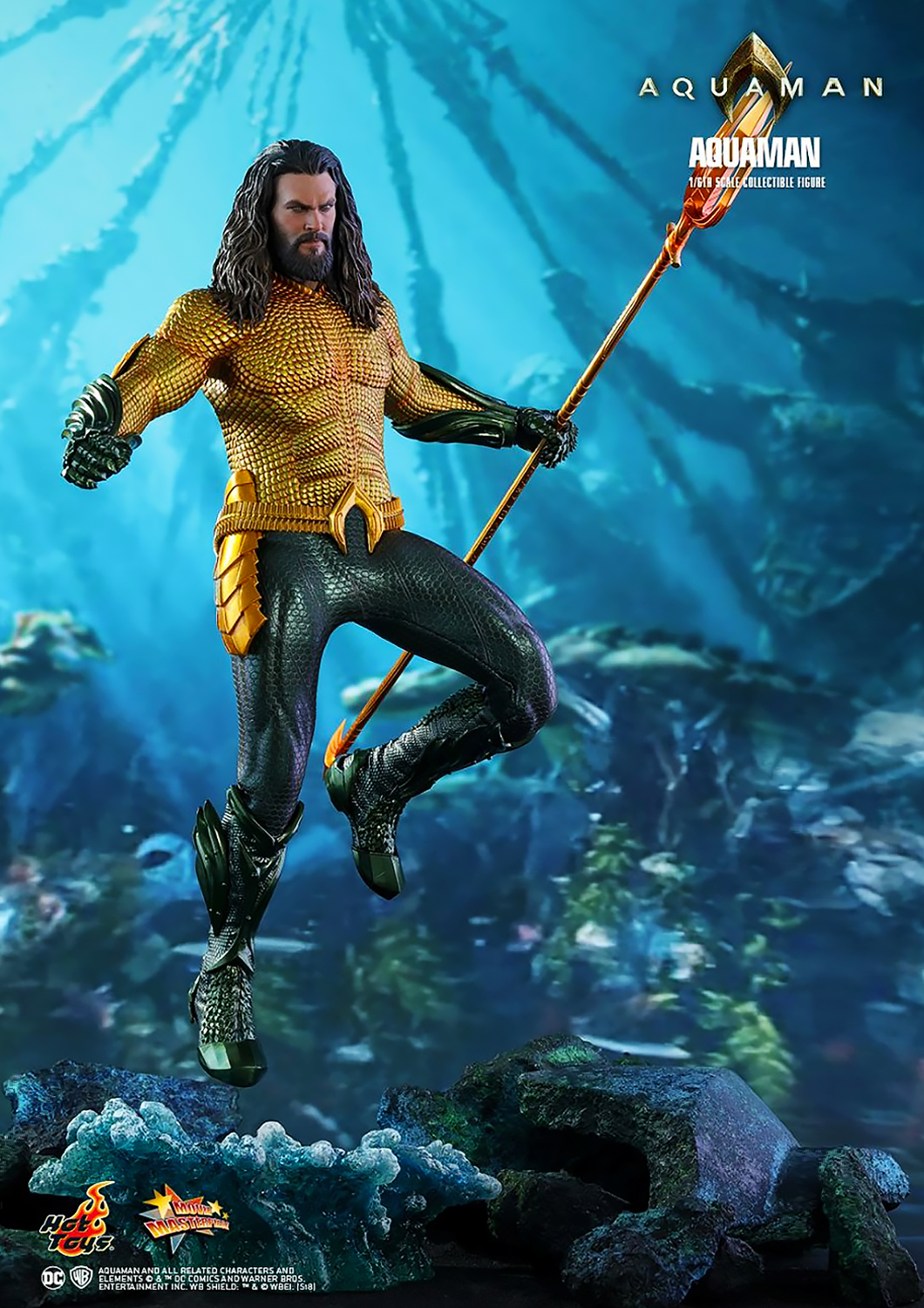 HOT TOYS MARVEL  AQUAMAN 1/6TH SCALE - MMS518 - Anotoys Collectibles