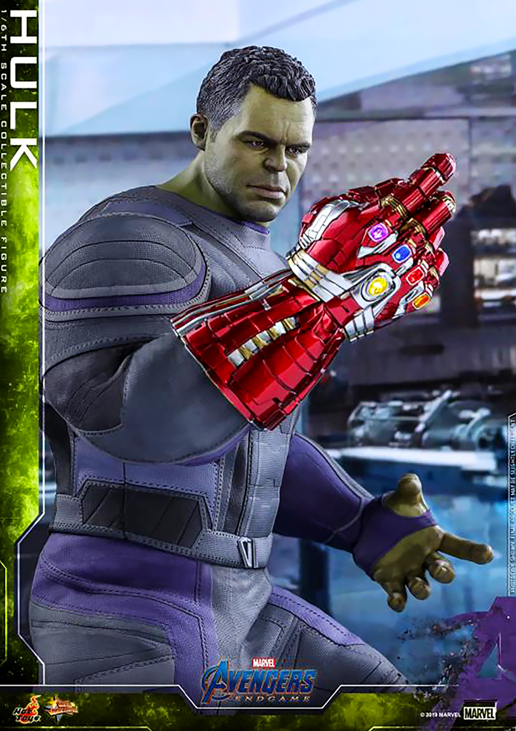 HOT TOYS MARVEL AVENGERS: ENDGAME HULK COLLECTIBLE FIGURE 1/6 MMS558 - Anotoys Collectibles