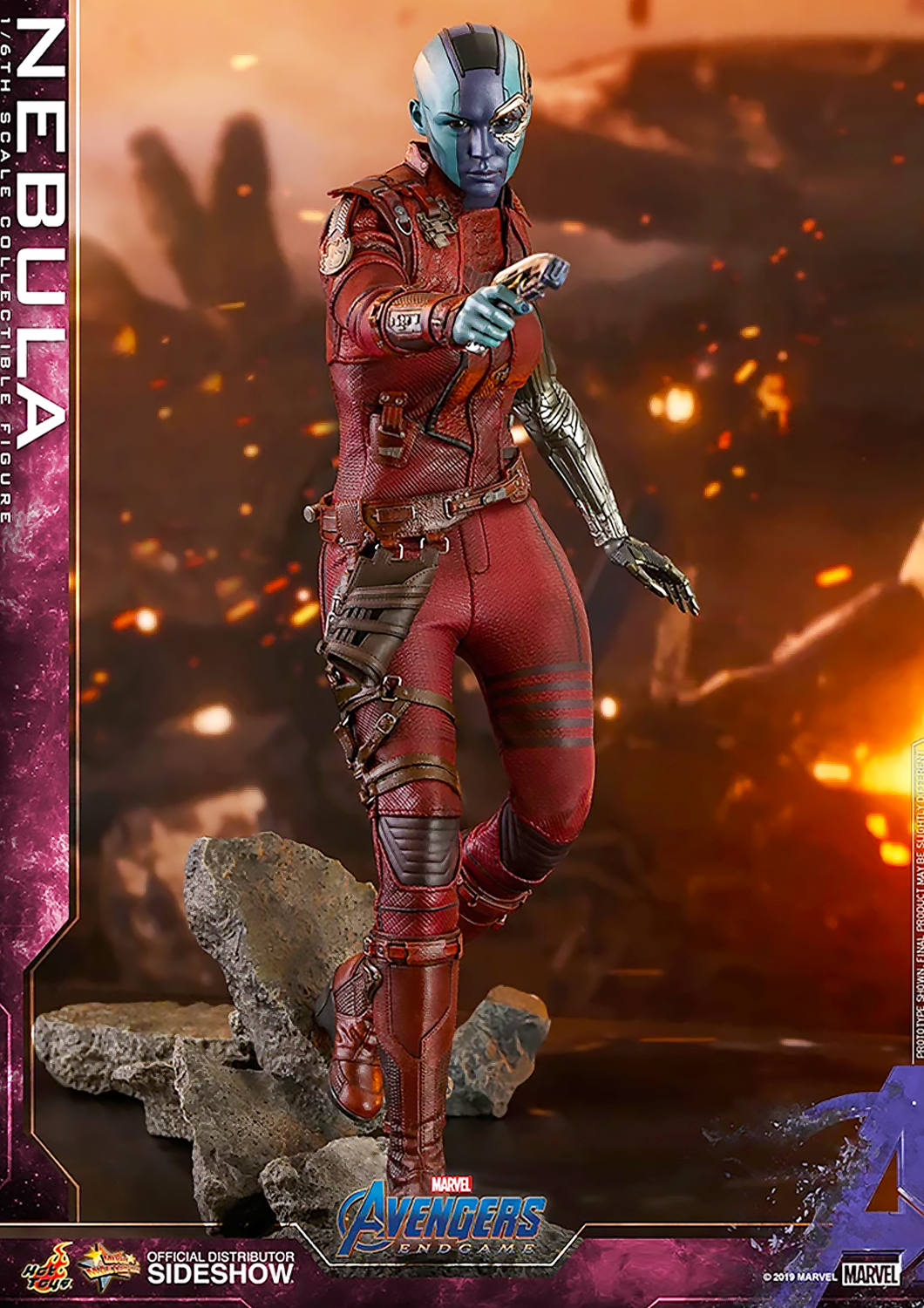 HOT TOYS MARVEL AVENGERS ENDGAME NEBULA 1/6TH SCALE COLLECTIBLE FIGURE - MMS534 - Anotoys Collectibles