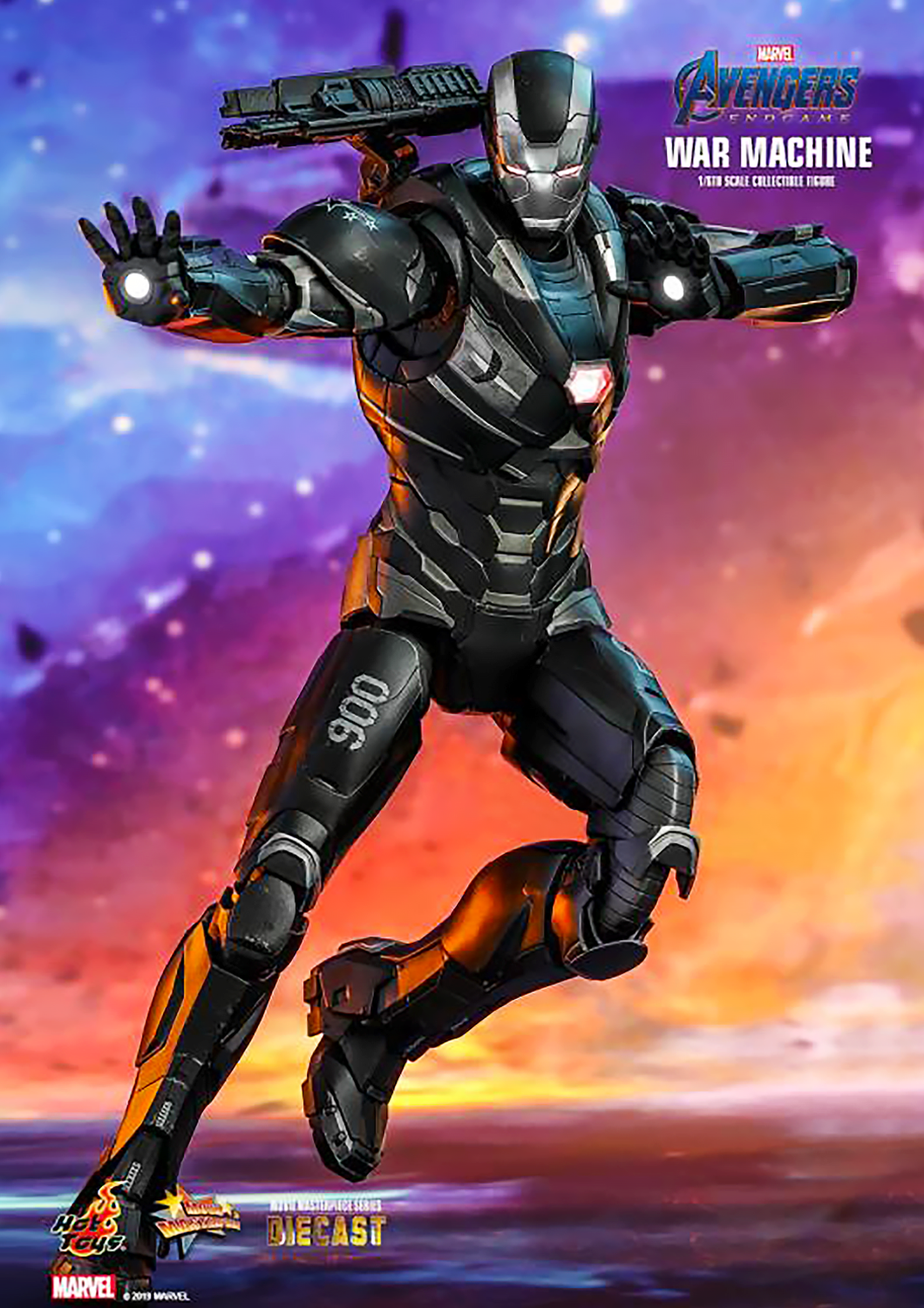 HOT TOYS MARVEL AVENGERS ENDGAME WAR MACHINE COLLECTIBLE FIGURE 1/6TH SCALE - MMS530D31 - Anotoys Collectibles