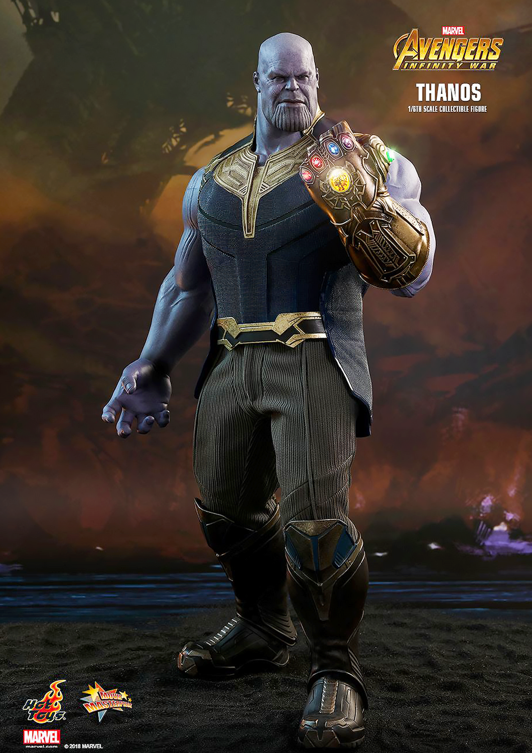 HOT TOYS MARVEL AVENGERS INFINITY WAR THANOS COLLECTIBLE FIGURE 1/6TH SCALE - MMS479 - Anotoys Collectibles