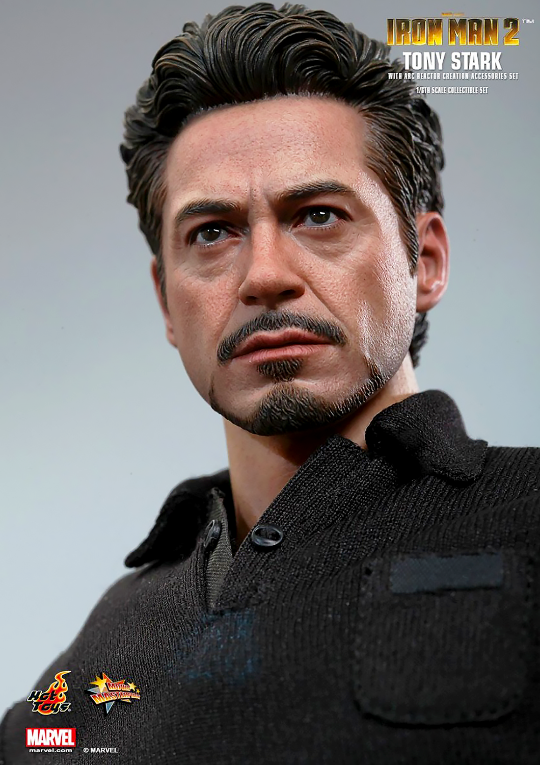 HOT TOYS MARVEL IRON MAN 2: TONY STARK WITH ARC REACTOR - MMS273 - Anotoys Collectibles